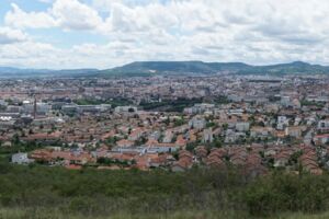 Clermont-Ferrand depuis le puy de Chanturgue (2021)